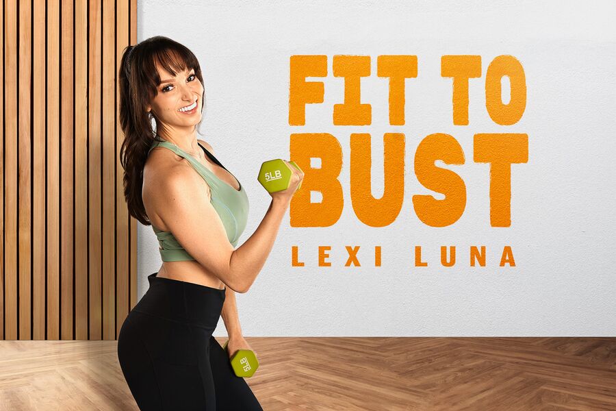 Lexi Luna performs a titty fuck and blowjob in a POV 4K VR scene.