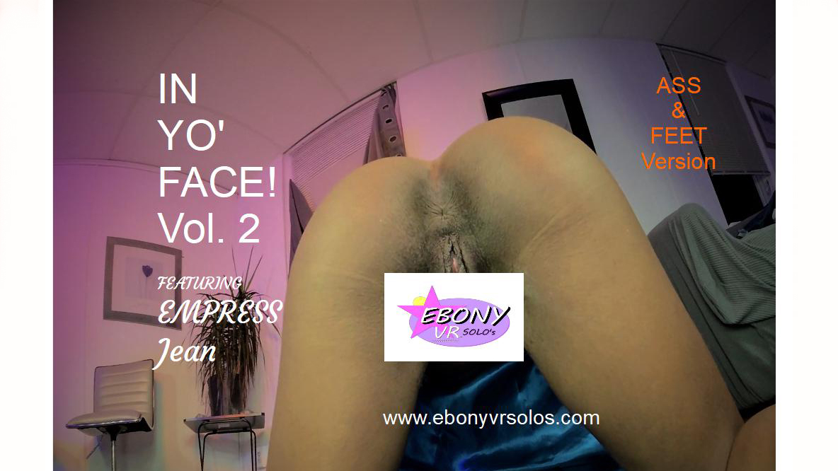 Empress Jean performs a solo 180 degree VR scene in 4K and 6K resolution for Ebony VR Solos.