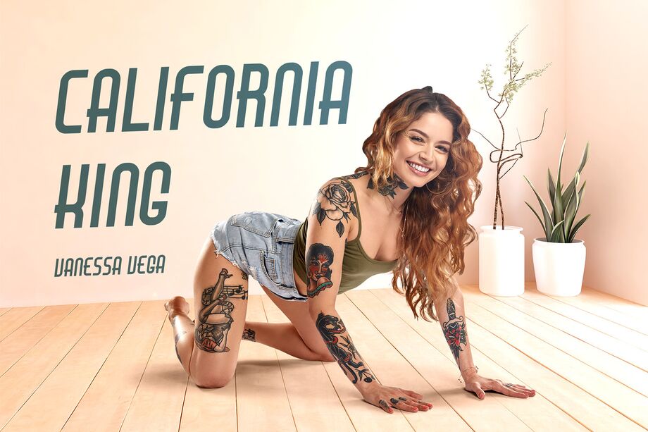 Vanessa Vega performs a POV blowjob in 4K VR footage with 60 FPS rendering for immersive adult viewing.