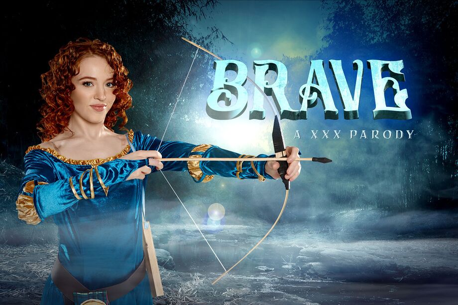 Merida cosplayer Madi Collins performs a POV blowjob in 4K VR with 60 FPS premium production quality