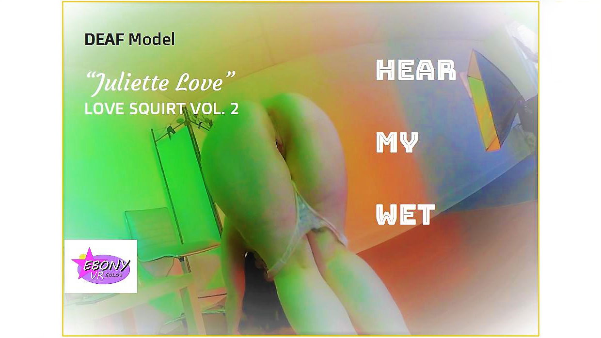 Juliette Love performs a solo POV scene in 4K resolution with 60 FPS smoothness for Ebony VR Solos love squirt vol 2