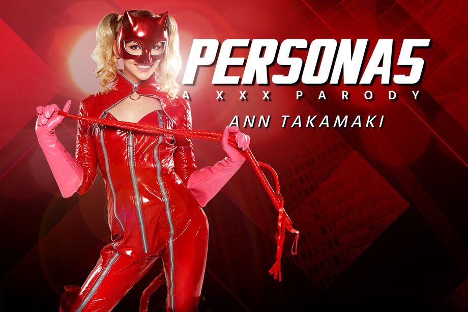 Lily Larimar as Persona 5 Ann Takamaki performs a POV blowjob in a 60 FPS VR parody.