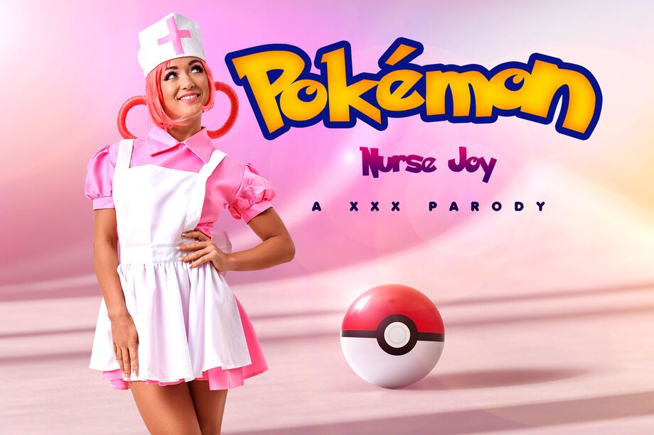 Zuzu Sweet in a Nurse Joy cosplay performs a blowjob for a premium 4K VR experience.