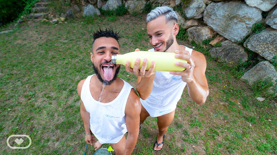 Radzzo and Panterino enjoy interracial anal and oral sex in a VR POV scene with Stallion Fabio