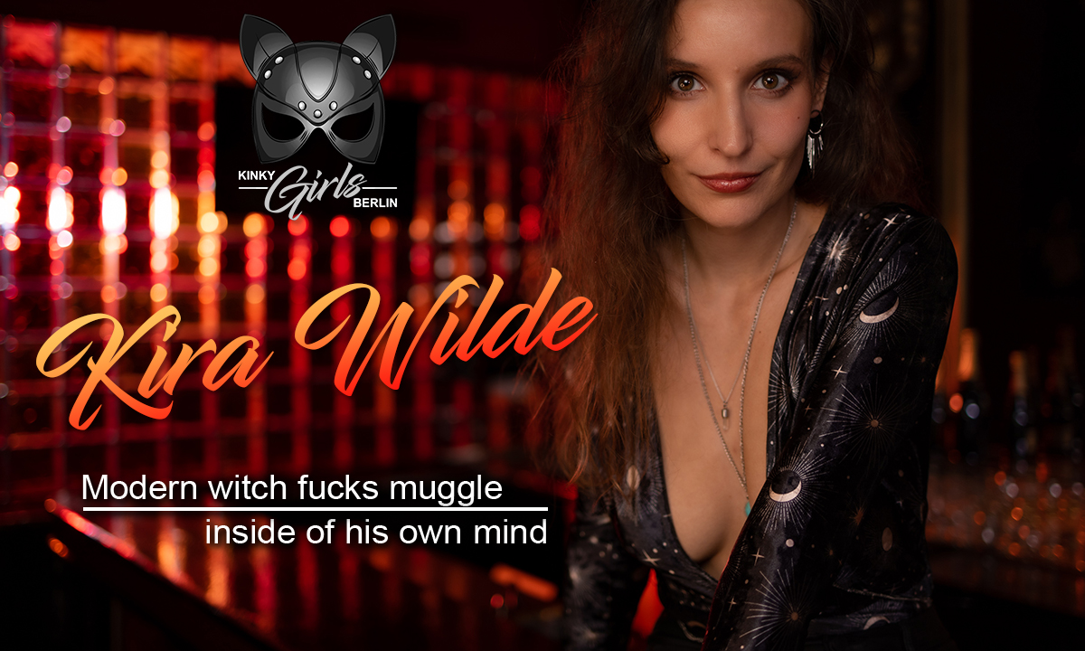 Brunette model Kira Wilde performs oral sex on a man in a bedroom setting in this 4K non-POV VR video.