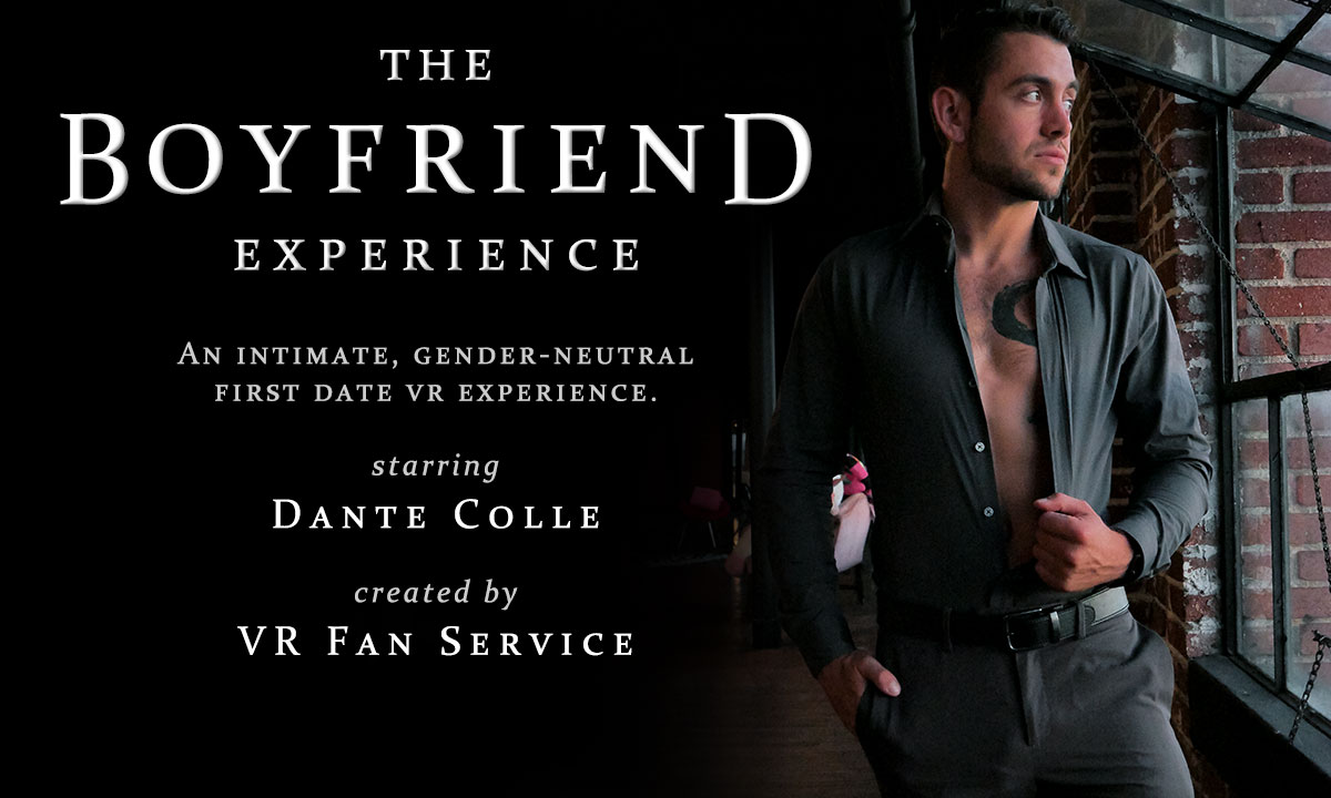 Dante Colle performs solo in a VR Fan Service 4K 180 degree female POV experience