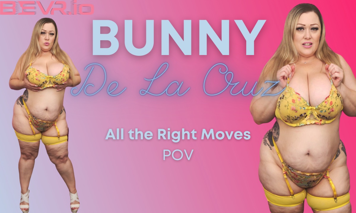 Bunny De La Cruz performs solo in a 4K VR POV video filmed at 60 frames per second with premium production quality.