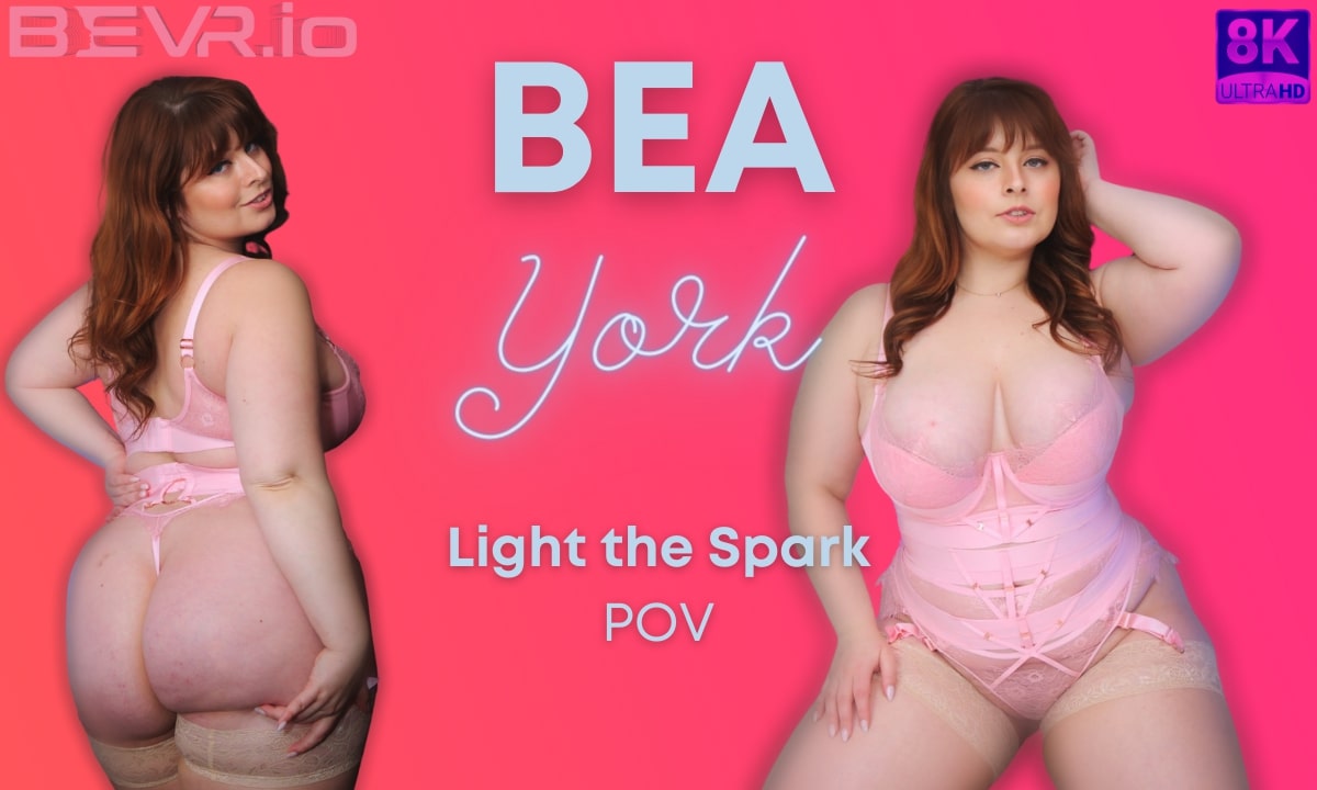 Bea York performs a solo POV scene with dirty talk in 4K 60 FPS VR