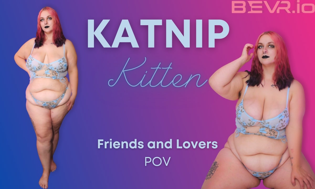 Katnip Kitten performs a solo POV redhead scene in 4K VR for BlushErotica