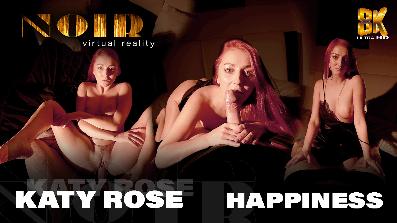 Katy Rose performs a POV blowjob in 4K VR with red hair, captured in 60 FPS premium quality for immersive viewing.