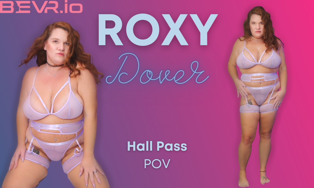 Roxy Dover performs a solo close up with dirty talk in a VR POV setting featuring 60 FPS premium production quality.