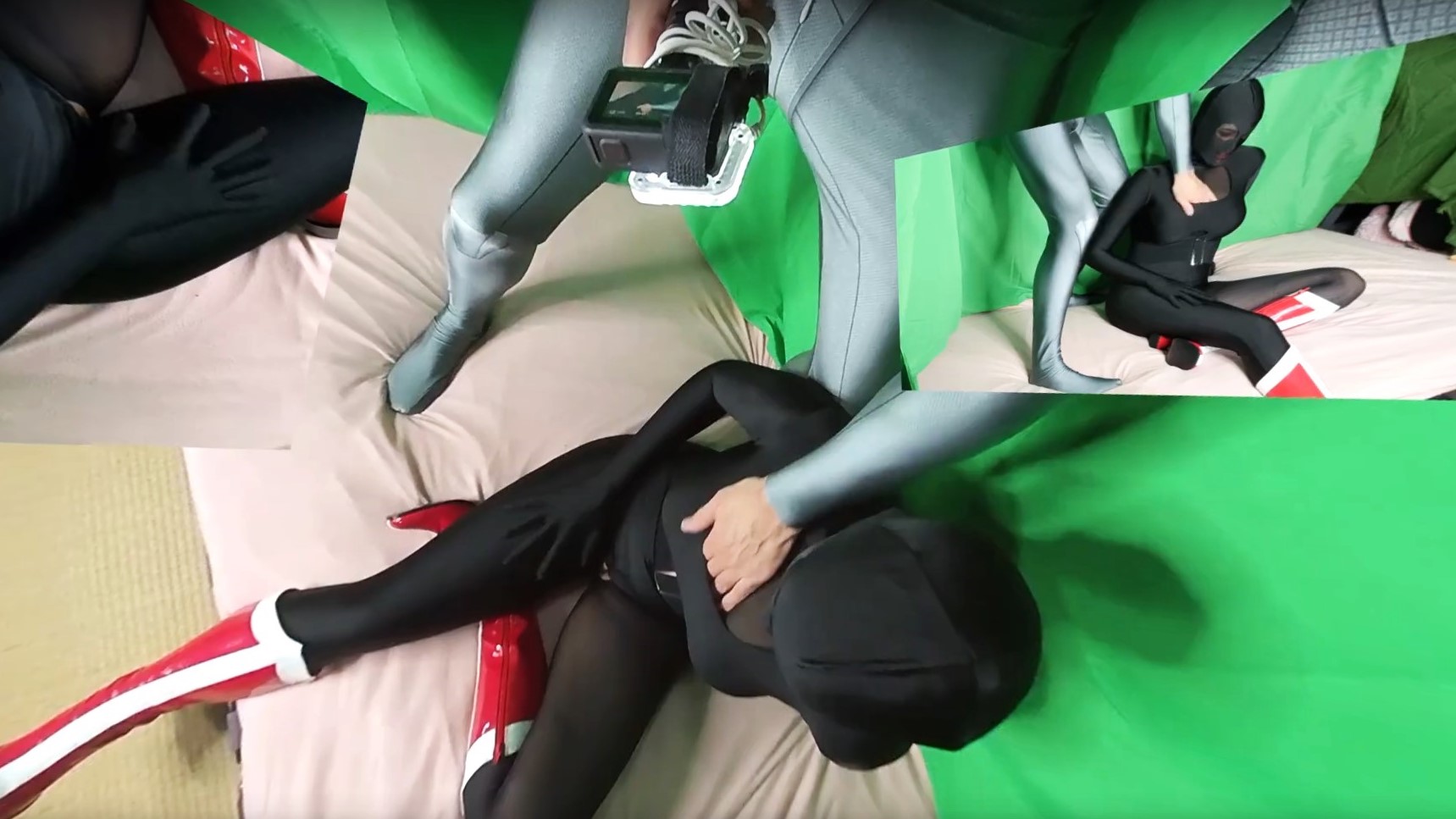Nora Fox in cosplay performs a non-POV blowjob and titty fuck in 4K VR production by NylonXtreme