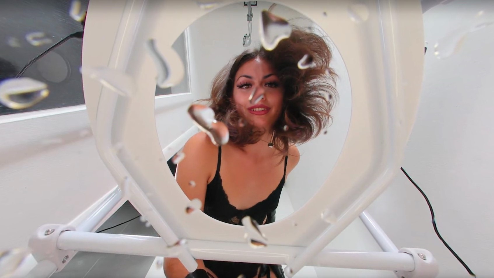 Brunette Goddess Lush dominates a piss bucket in this 4K VR solo POV experience featuring 60 FPS premium quality.