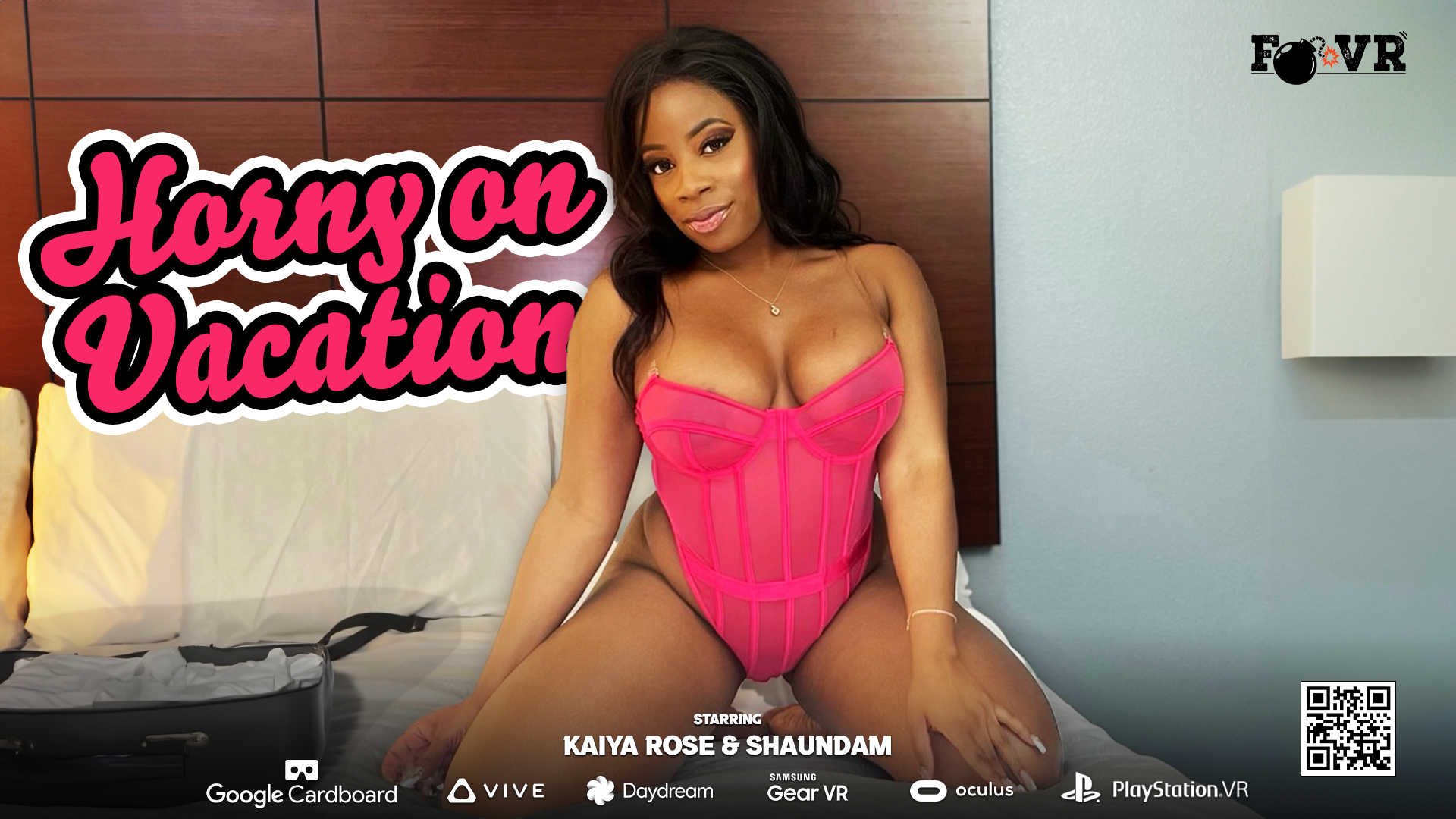 Kaiya Rose performs a POV blowjob in 4K VR with 60 FPS smoothness on vacation.