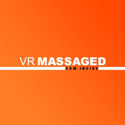 VRmassaged VR porn studio logo — 131 scenes featuring immersive massage roleplays and relaxing sexual encounters in virtual reality.