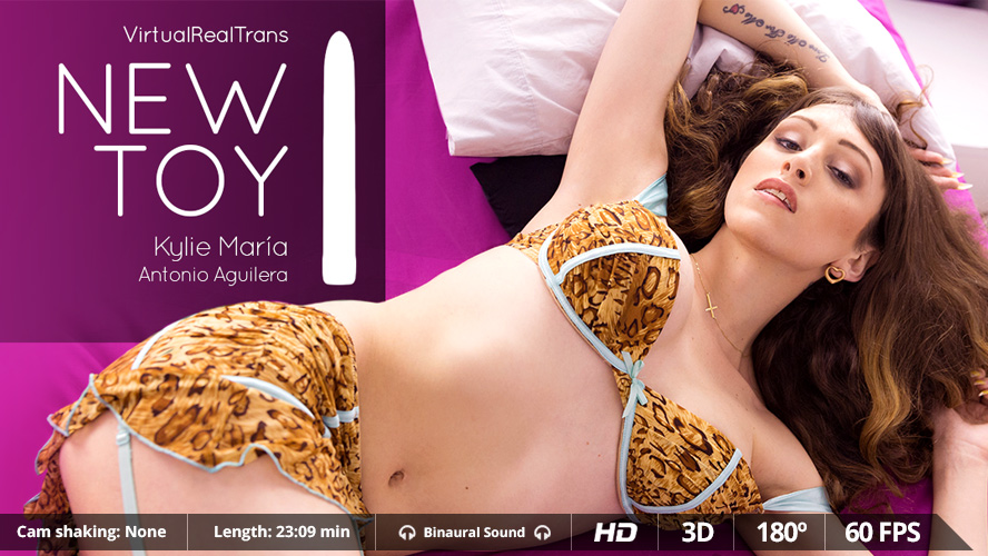 Kylie Maria receives anal and oral sex in a VR environment featuring 4K resolution and 60 FPS visuals.