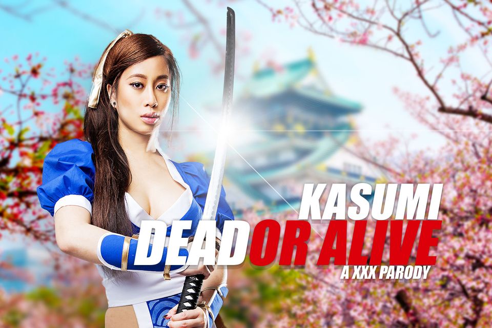 Jade Kush performs a blowjob and titty fuck in cosplay as Kasumi A in this 60 FPS VR POV premium video.
