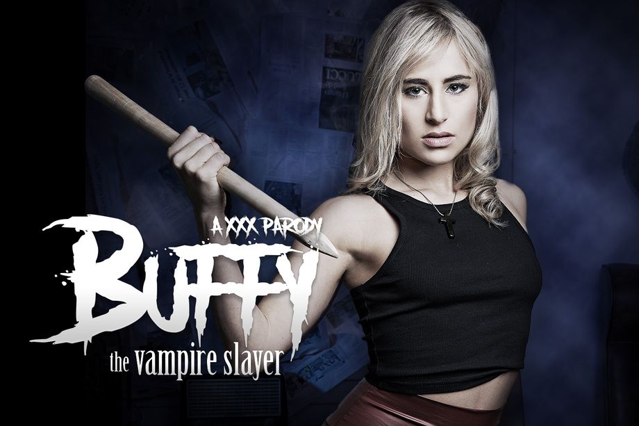 Lindsey Cruz in a Buffy cosplay performs a POV blowjob in this 60 FPS European VR video by VRCosplayX.