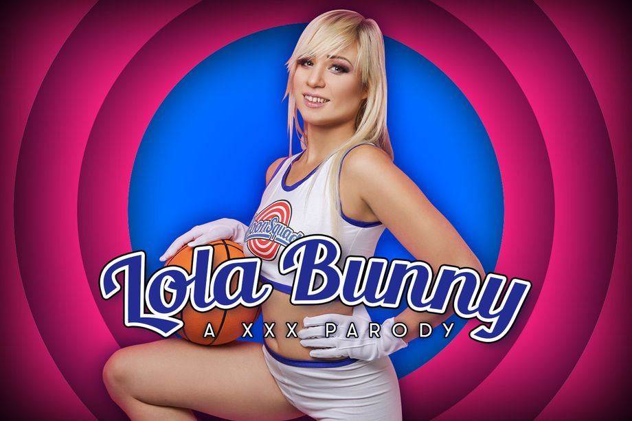 Gabi Gold as Lola Bunny performs a POV blowjob in 4K VR cosplay production