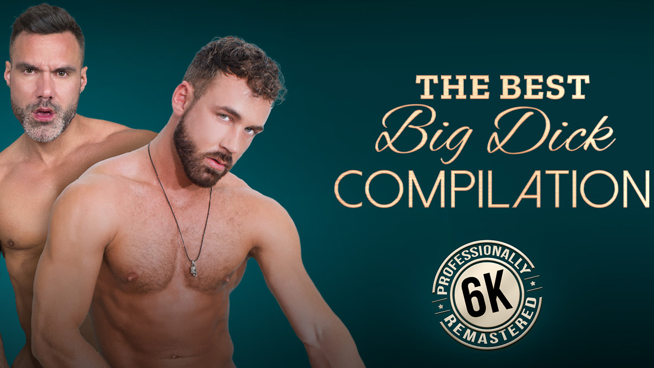 Compilation of gay men with large penises in 4K 60fps VR scenes featuring premium production quality and explicit adult content.