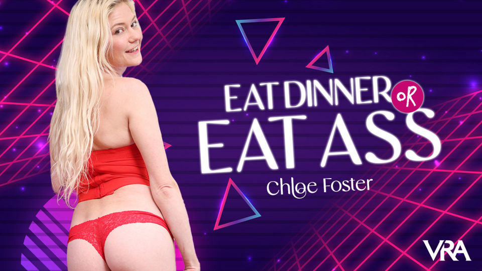 Chloe Foster in lingerie performs a solo POV scene in 180 degrees VR footage captured at 60 frames per second for premium quality viewing.