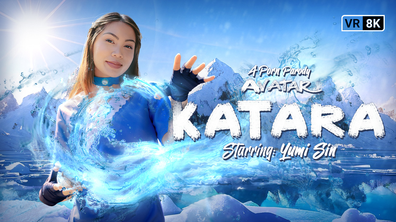 Brunette Yumi Sin in Avatar cosplay performs a blowjob for VR Conk in 4K 60 FPS