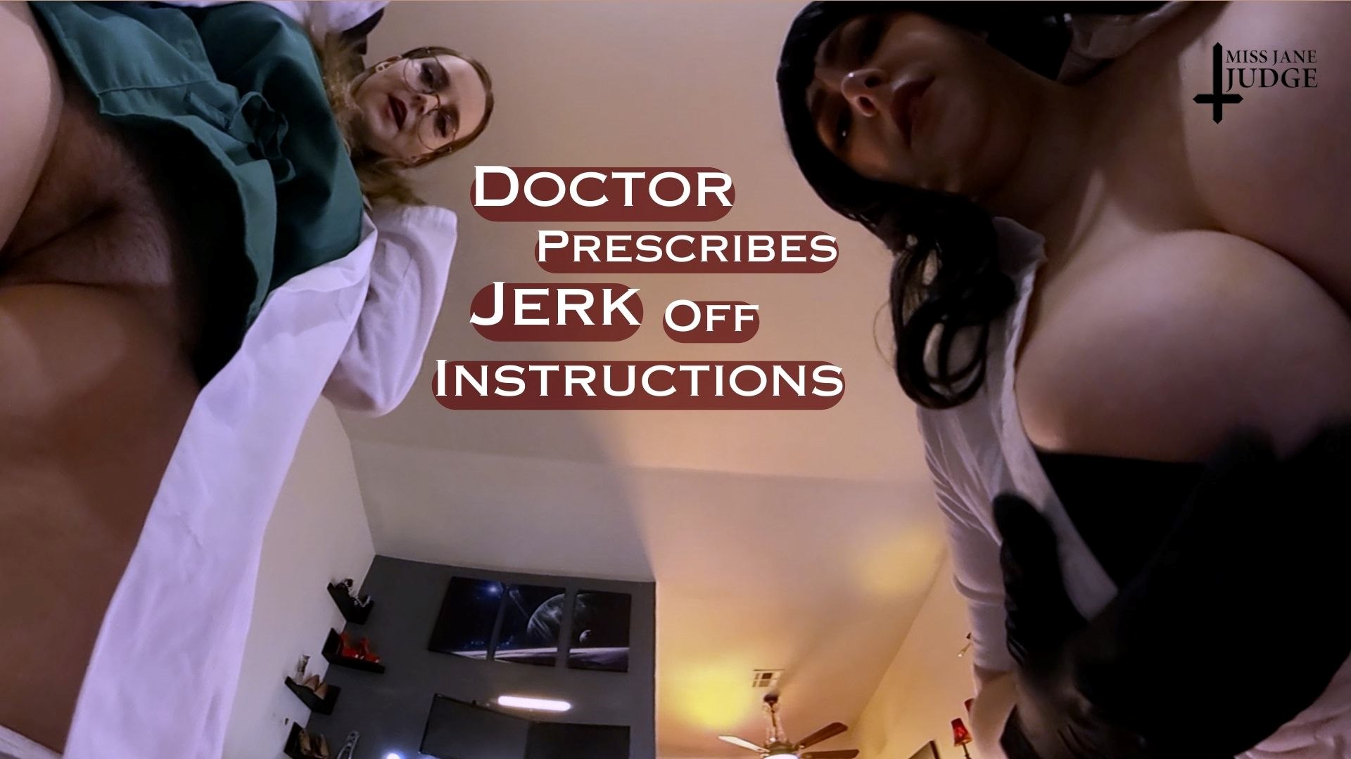 Jane Judge and Codi Vore in a non POV 4K VR scene featuring a doctor fetish and big tits brunette setting.