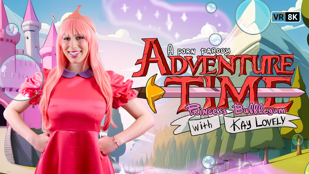 Kay Lovely as Princess Bubblegum performs a POV sexual act in 4K 60fps VR content by VR Conk