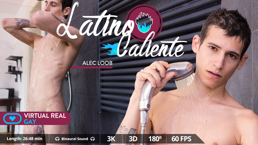 Alec Loob performs a solo 4K VR handjob in a realistic virtual environment featuring 60 FPS immersive gameplay.