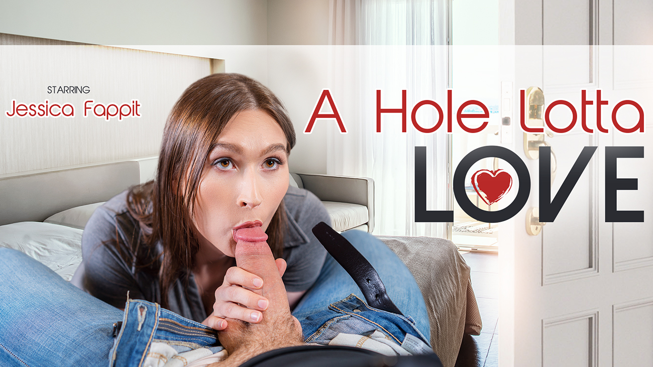 Jessica Fappit receives anal and oral sex in a VRB Trans 4K 60 FPS POV scene
