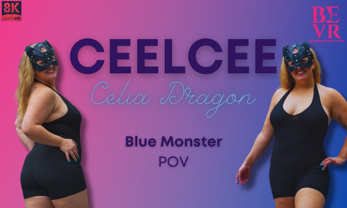 Celia Dragon performs a solo VR POV action in 4K resolution, showcasing big breasts in a premium 60 FPS video production.