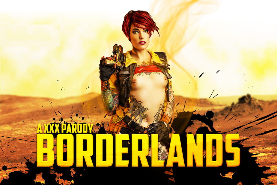 Silvia Rubi in Sexy Tattooed Raider cosplay performs a POV blowjob in 4K VR.
