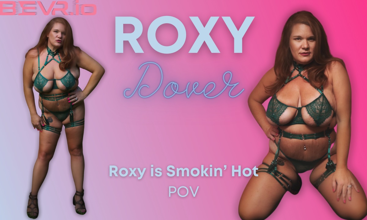 Roxy Dover performs a solo outdoors scene in 4K VR video