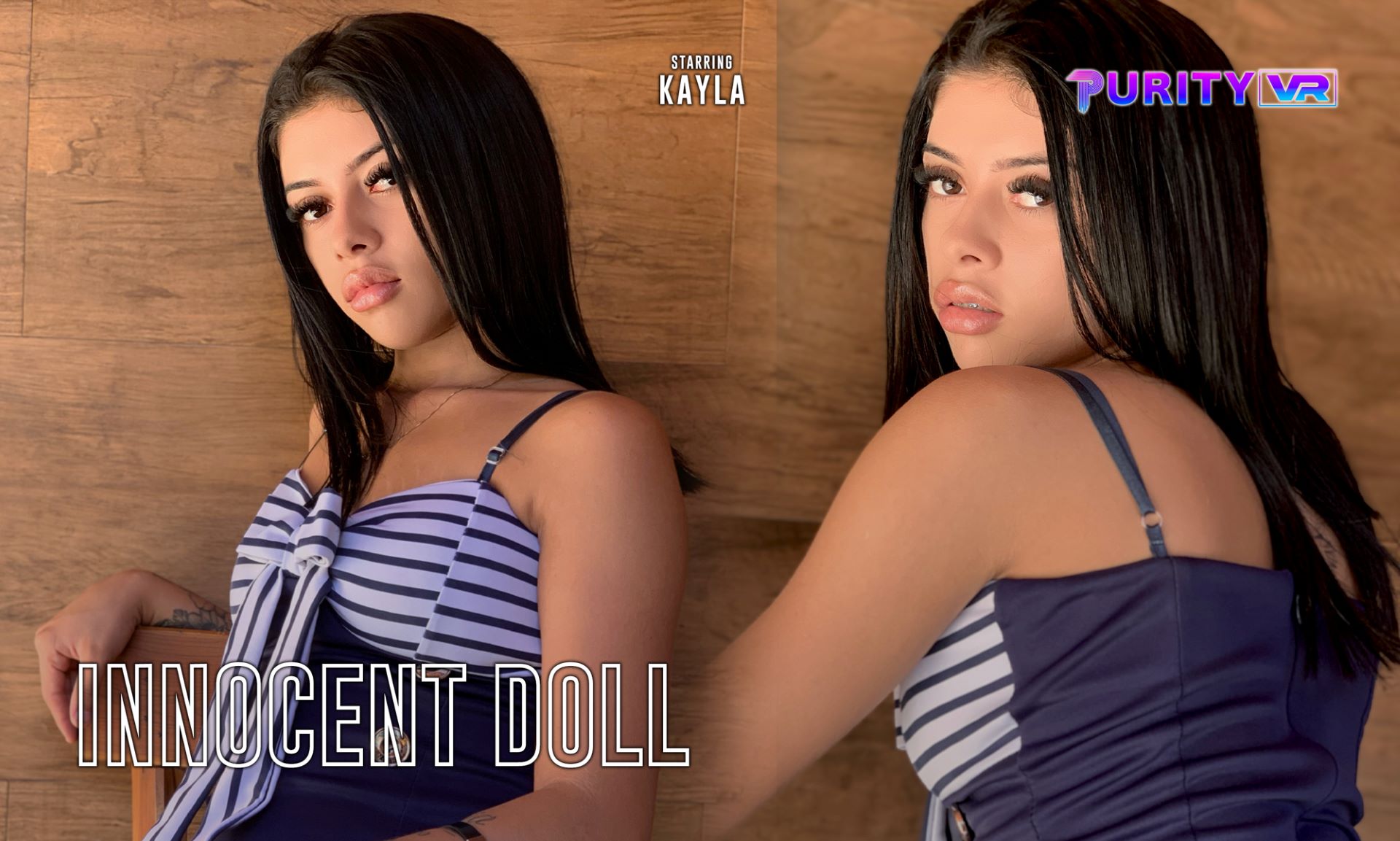 Kayla Castro performs a Brazilian POV blowjob in 4K VR with brunette blonde styling from PurityVR