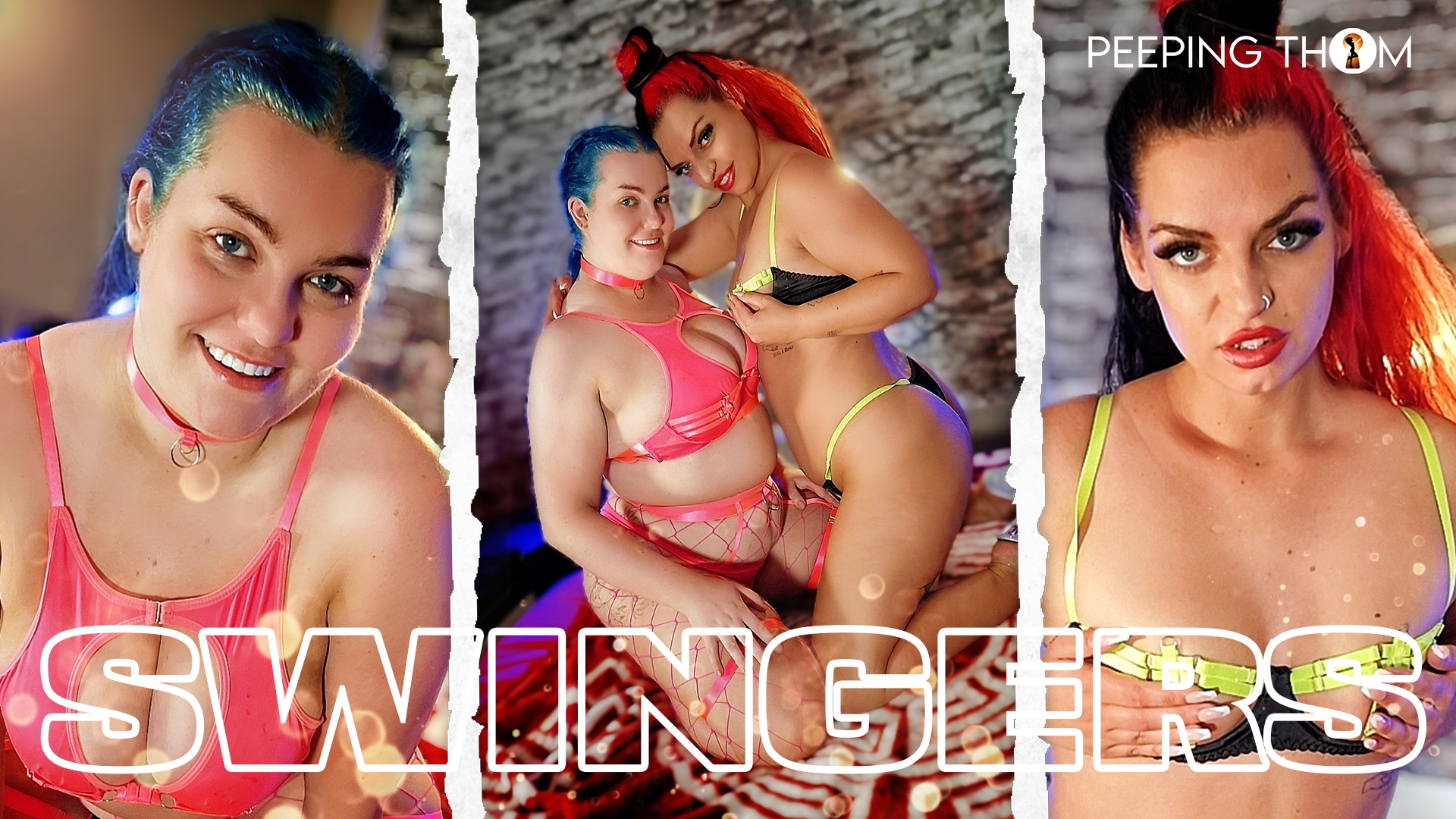 Cheri Pi and Amelia Rae at a swingers party in this 4K VR POV video featuring group sex and blowjobs recorded at 60 frames per second.