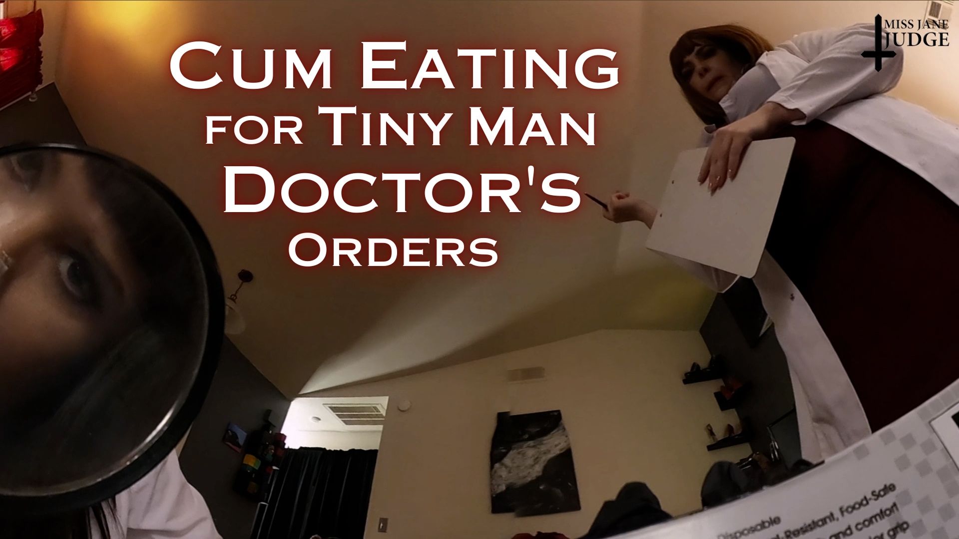 Jane Judge and Lita Lecherous in uniform perform oral sex in a medical setting for a non-POV 4K VR video production.