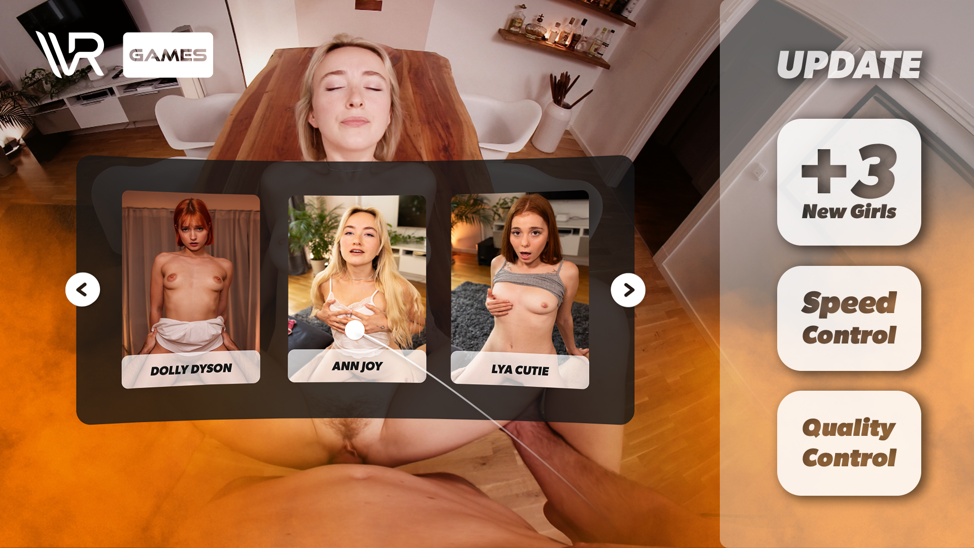 Interactive VR Porn: Choose Your Favorite Girl in 4K