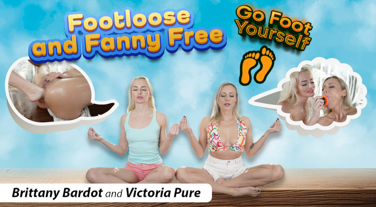 Victoria Pure and Brittany Bardot get anal in a POV mature fetish scene filmed in 60 FPS VR.