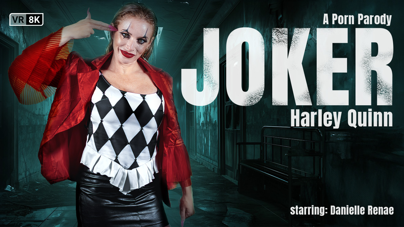 Danielle Renae in Harley Quinn cosplay performs a POV blowjob and titty fuck in this 60 FPS VR premium video.