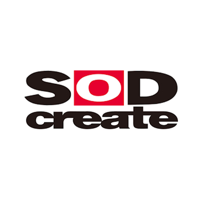 SOD Create VR porn studio logo — 140 Japanese productions focusing on realistic roleplay and high-fidelity immersive scenes.