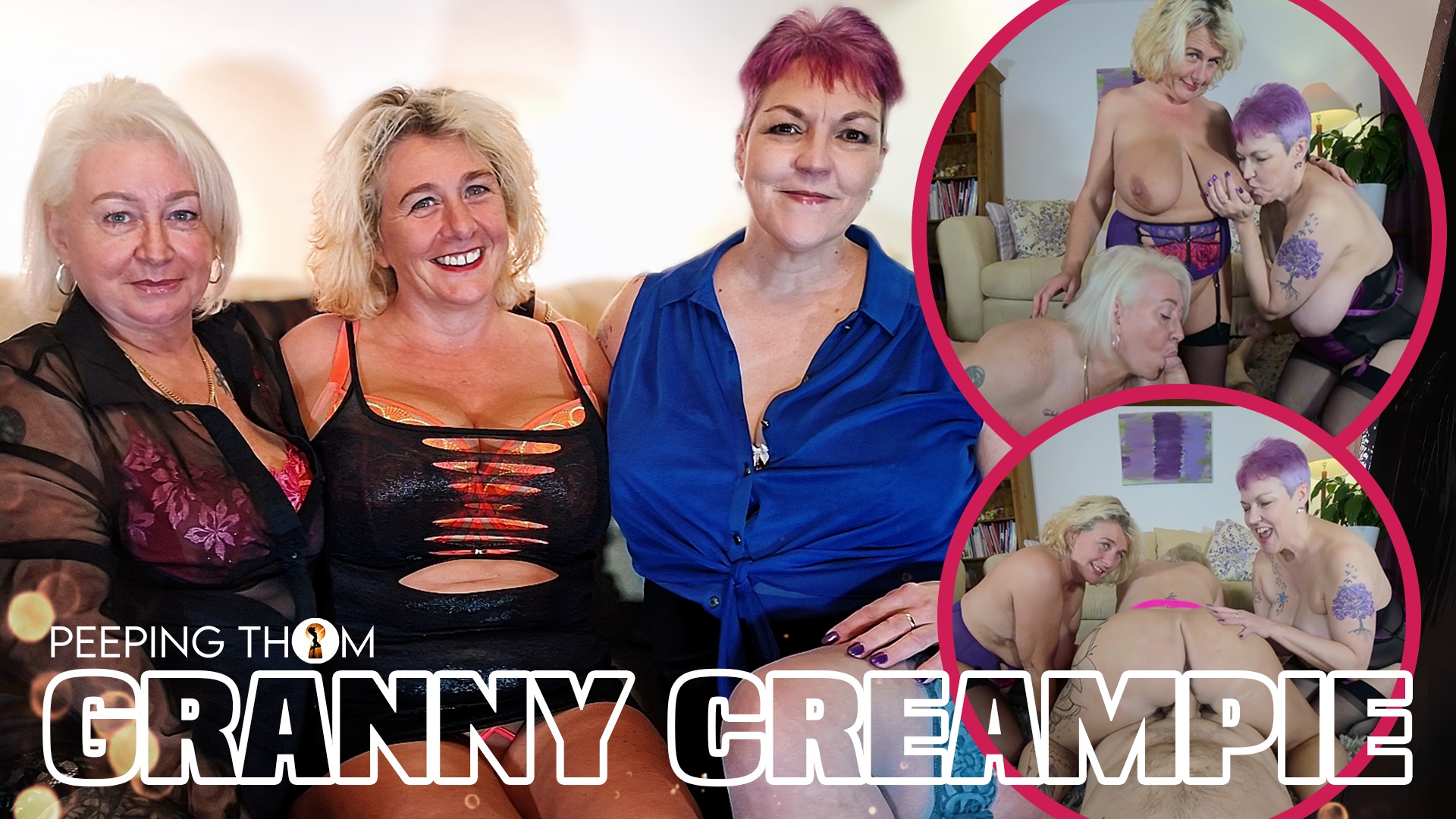 Camilla Creampie performs oral sex with Ladybird, Layla, and Lexsi in a POV group scene recorded in 60 FPS VR.
