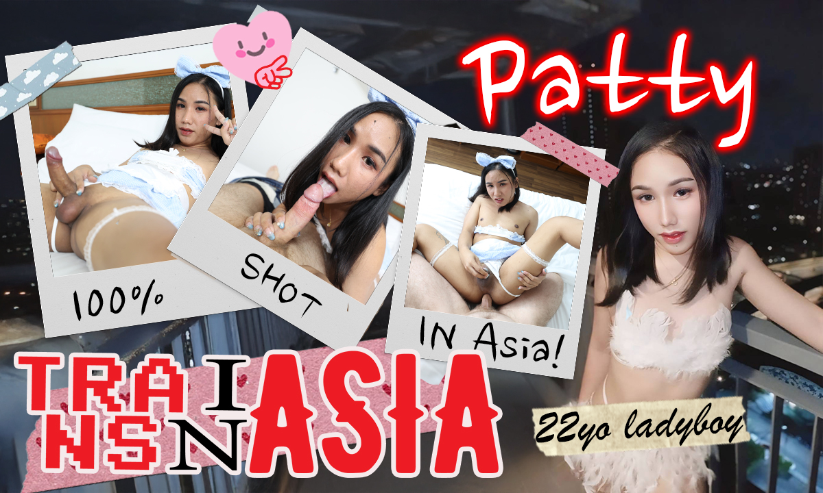 Petty ladyboy in cosplay receives a POV blowjob and anal sex in 4K VR premium production