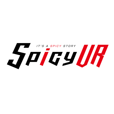 SpicyVR VR porn studio logo — 22 scenes featuring spicy content for immersive virtual reality headsets.
