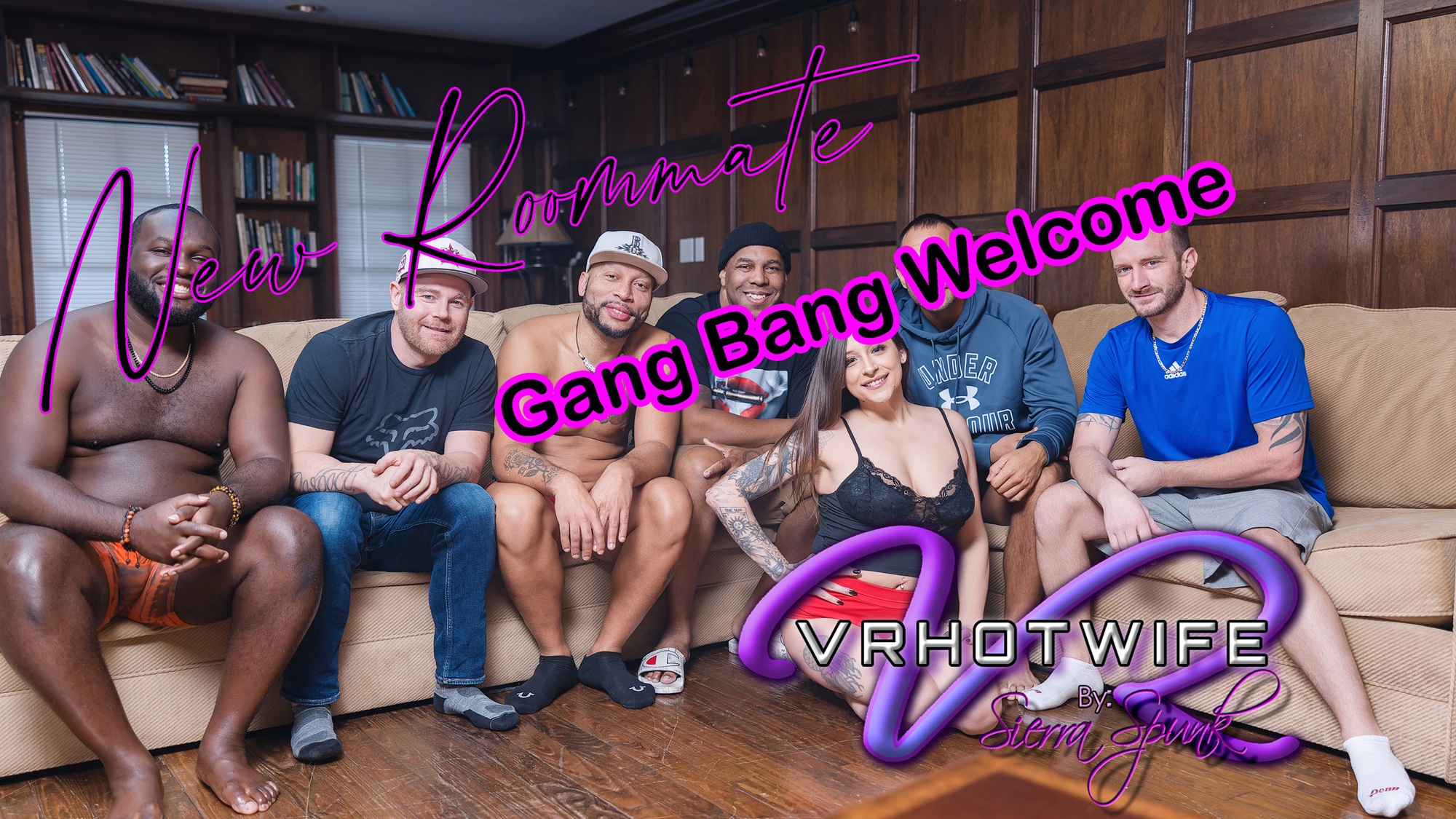Olivia Taylor performs group sex and oral acts with multiple partners in this non POV VRHotwife 60 FPS adult VR scene.