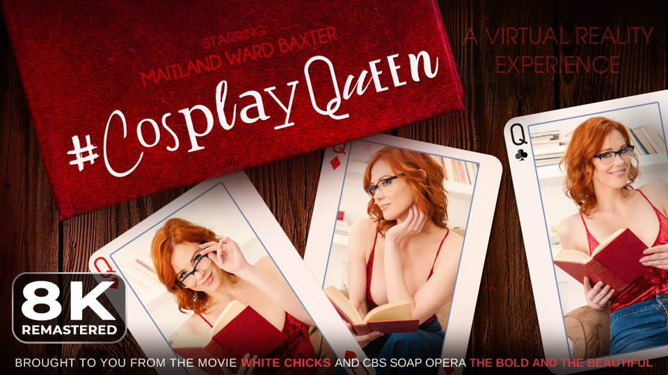 Maitland Ward performs a close up blowjob and pussy licking in a POV VR scene remastered by VR Bangers.