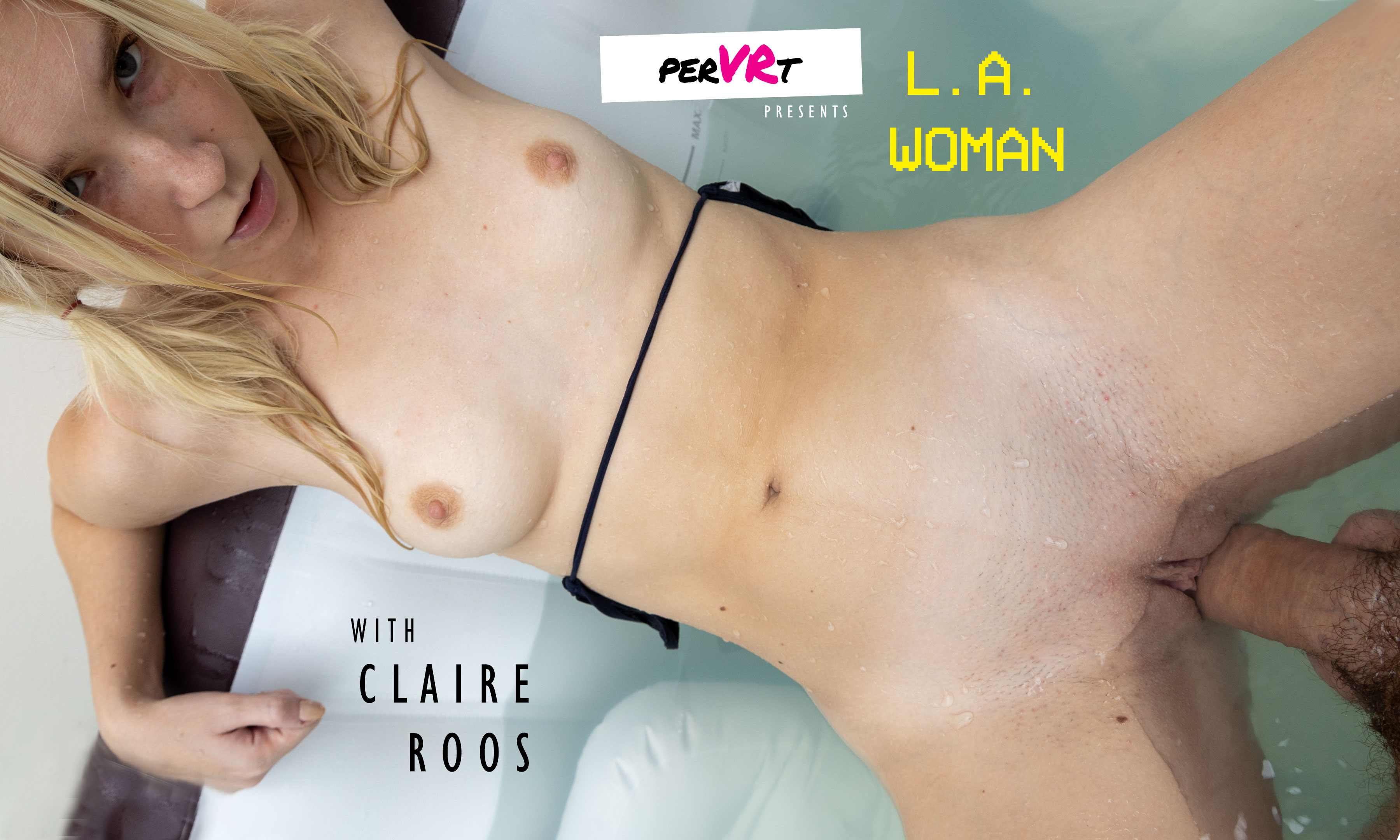 Claire Roos performs a blowjob outdoors in this 4K VR non-POV video by perVRt featuring 60 frames per second.