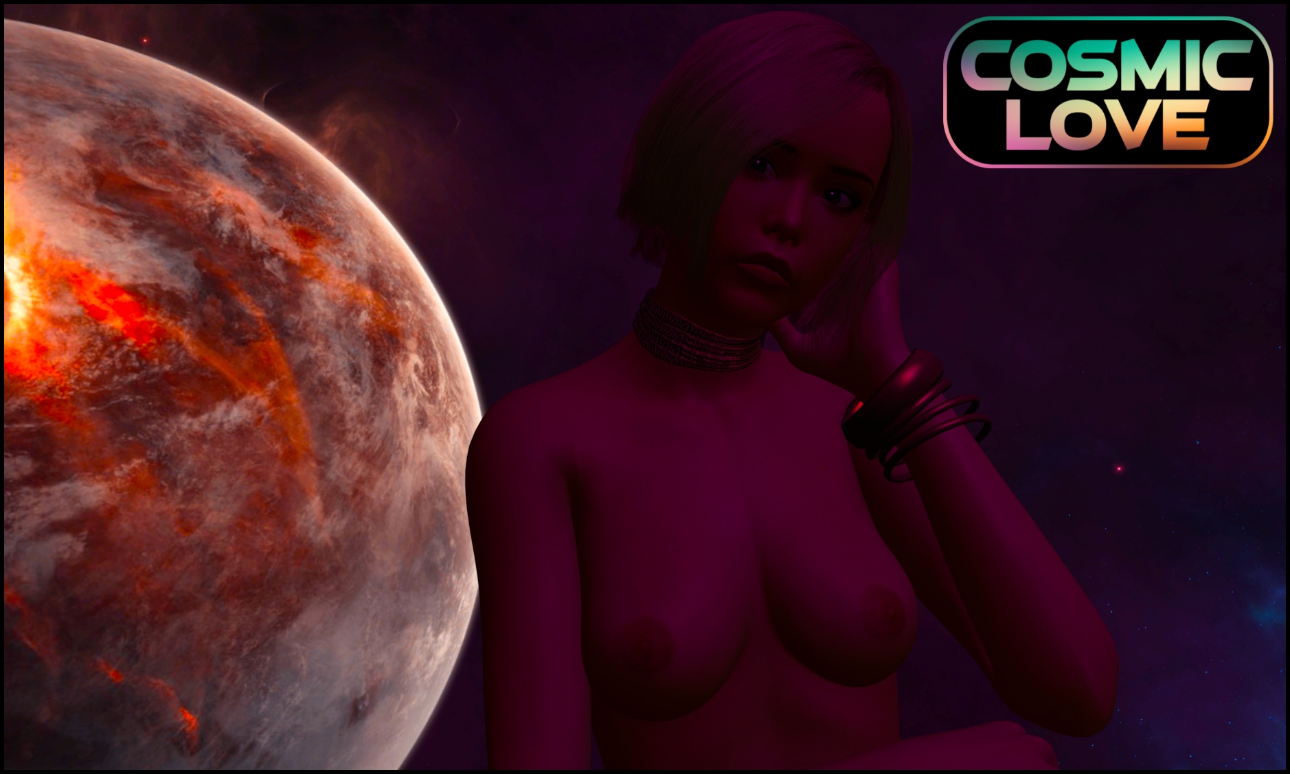 CGI model performs a handjob in a VR POV scene with 4K resolution and 60 FPS from VirtualPassionVR