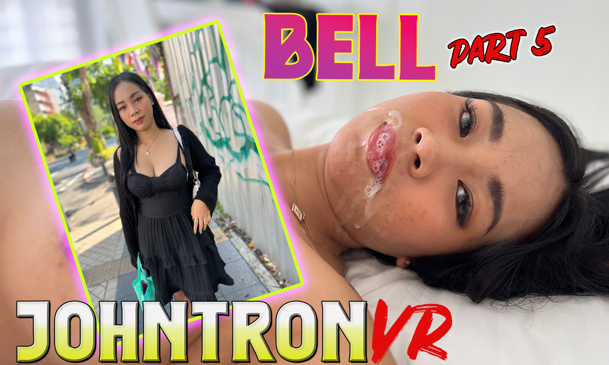 Brunette Bell performs a handjob in this 4K VR video by JohnTronVR with 60 FPS quality