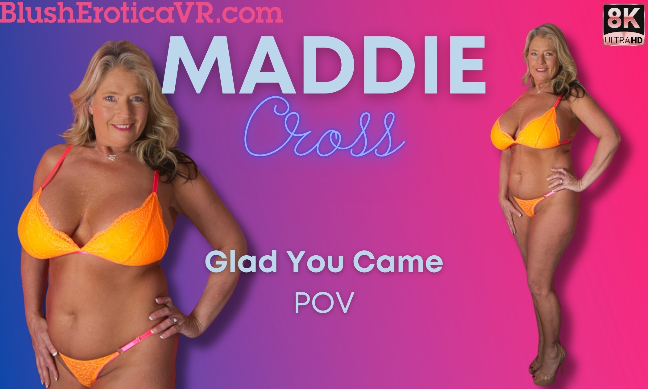 Maddie Cross 8K Solo Tease & Fingering