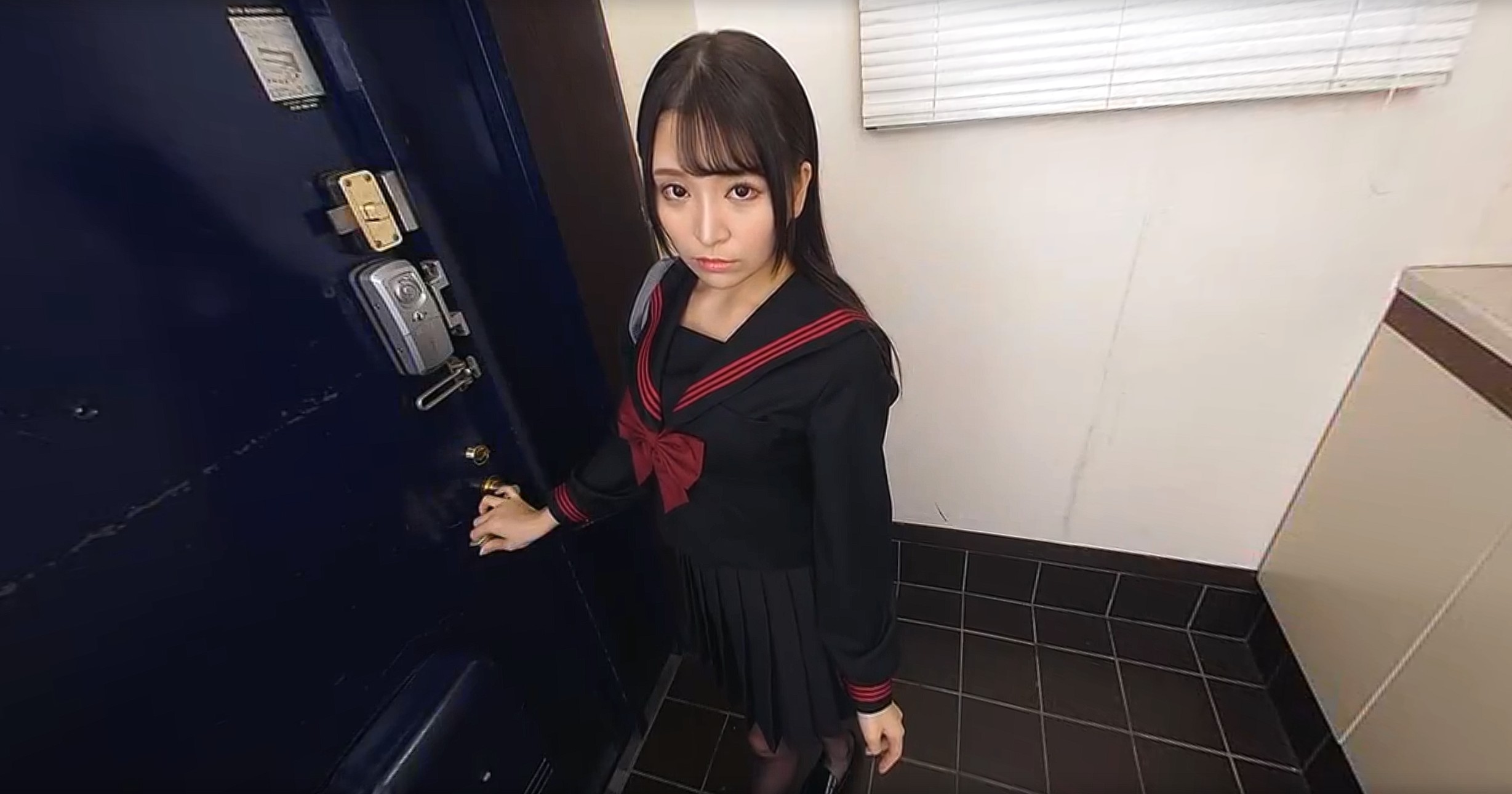 Nonoka Sato performs a POV blowjob in a 4K JAV VR scene produced by SpicyVR